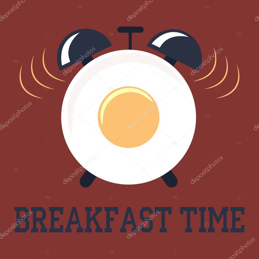 breakfast time icon