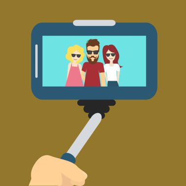 İnsanlar Selfie fotoğraf