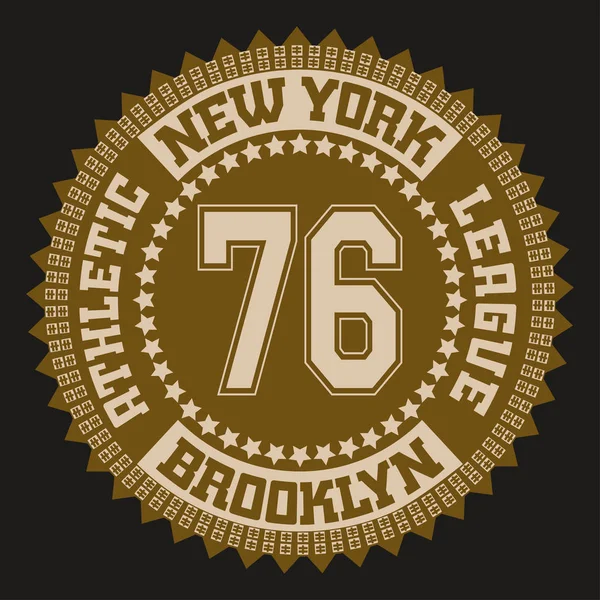 Nowy Jork sport t-shirt — Zdjęcie stockowe