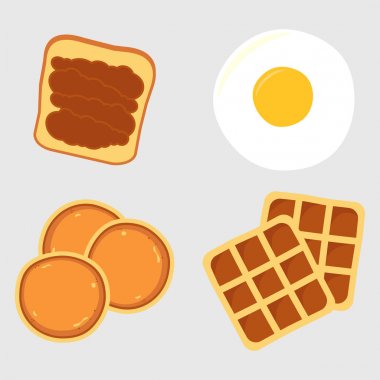 Kahvaltı menüsü öğeleri