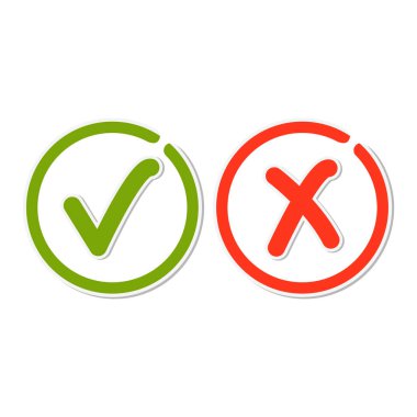 Satır onay işareti etiketleri