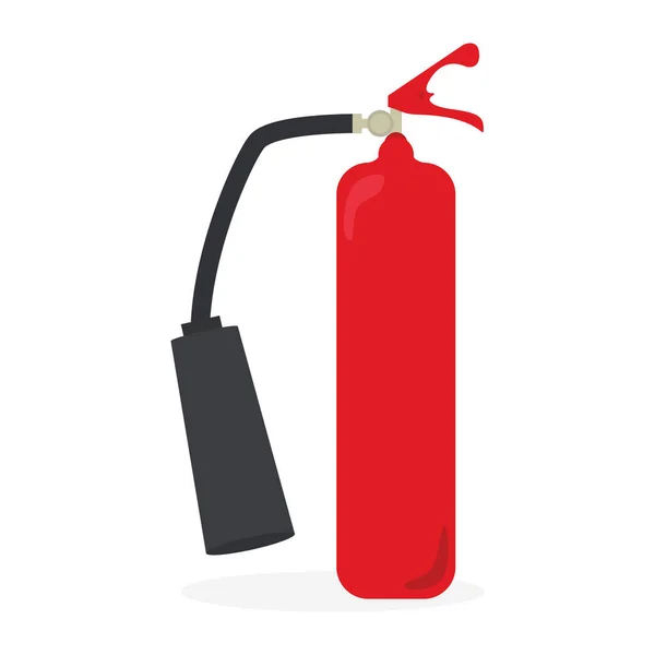 Fire extinguisher icon illustration vector design danger — Stockvektor