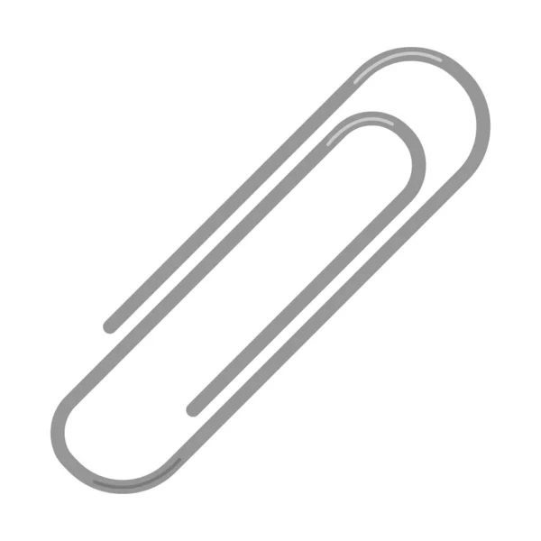 Clip Symbol Vektor Illustration Design isoliertes Konzept — Stockvektor