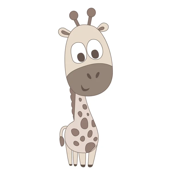 Impressão girafa bonito para crianças — Fotografia de Stock
