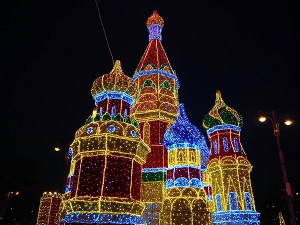Kremlin, Moskova, Rusya şeklinde dekorasyon