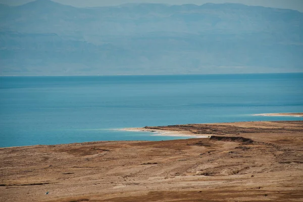 Paisagem do Mar Morto, Israel . — Fotografia de Stock