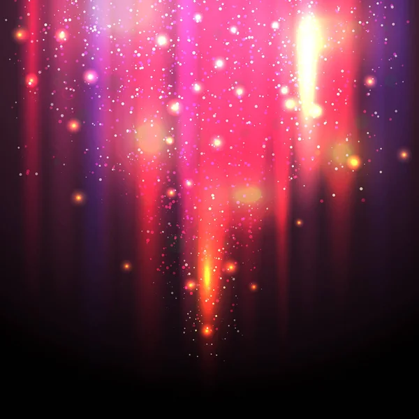 Fondo abstracto con estrellas. — Vector de stock