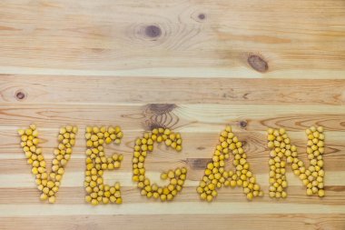 Word nohut yapılan Vegan