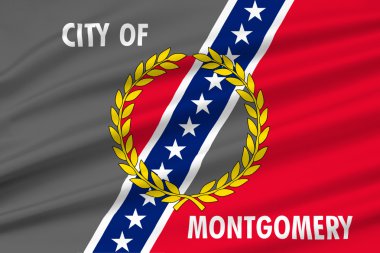 Montgomery INL Alabama, ABD bayrağı