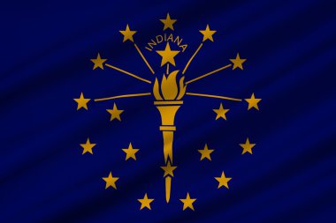 Indiana, ABD bayrağı
