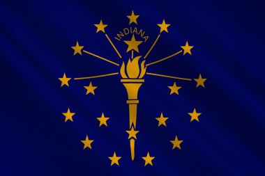 Indiana, ABD bayrağı