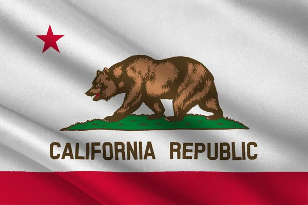 Bandeira da Califórnia, EUA — Fotografia de Stock