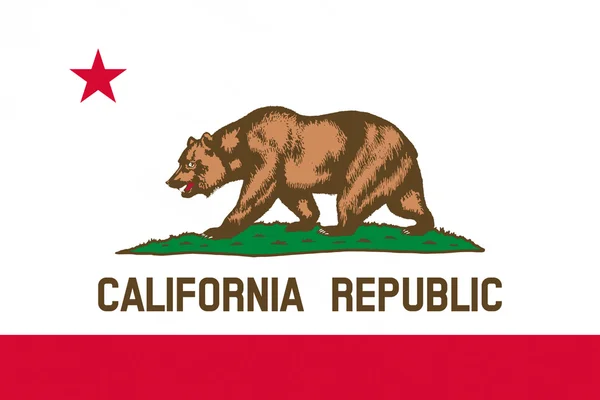 美国加利福尼亚州的旗子 — 图库照片