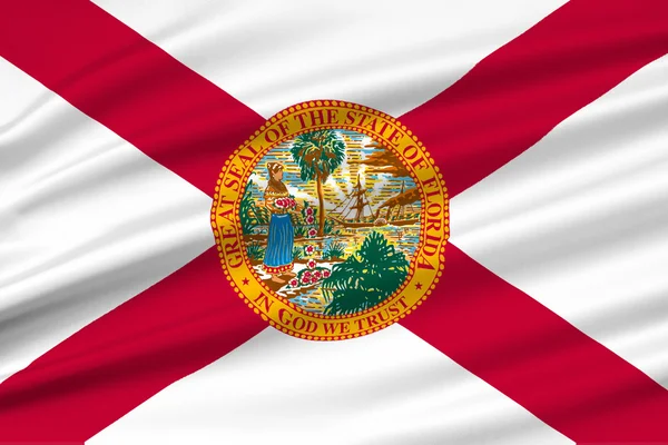 Flag of Florida, USA — Stock Photo, Image