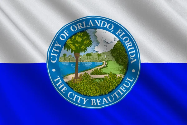 Bandera de Orlando city in Florida, Estados Unidos — Foto de Stock