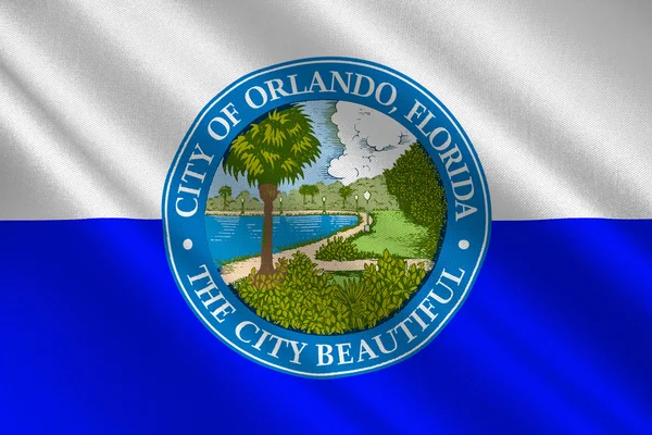 Bandera de Orlando city in Florida, Estados Unidos — Foto de Stock