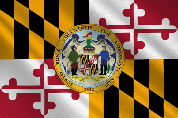 Drapeau de Maryland, États-Unis — Photo