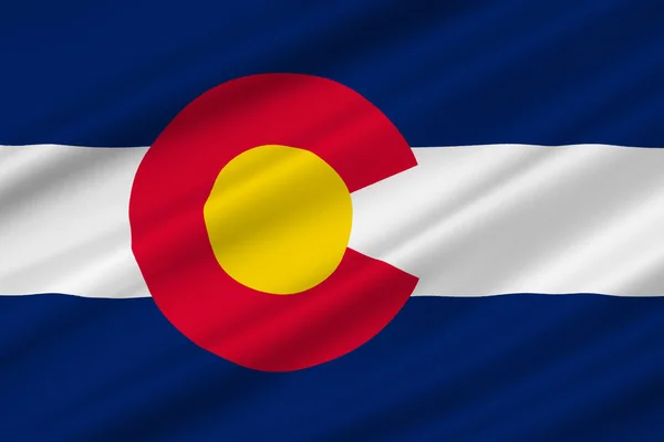 Vlag van colorado, usa — Stockfoto