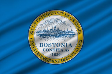 Boston Massachusetts, ABD bayrağı