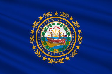 new hampshire, ABD bayrağı