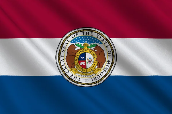 Bandera de Missouri, Estados Unidos —  Fotos de Stock