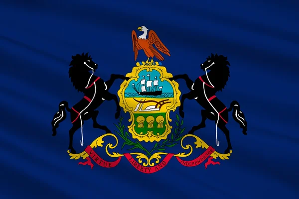 Bandera de Pennsylvania, Estados Unidos — Foto de Stock