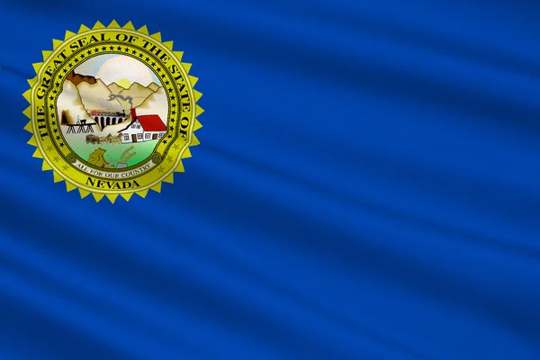 Bandiera del Nevada, USA — Foto Stock