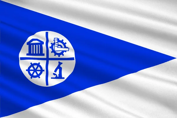 Minneapolis Minnesota, ABD bayrağı — Stok fotoğraf