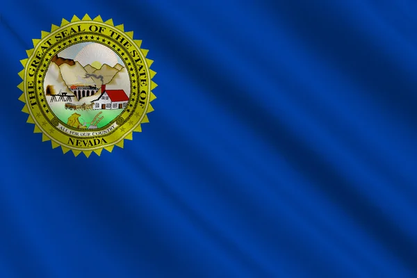 Bandiera del Nevada, USA — Foto Stock