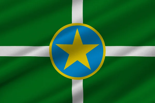 Flag of Jackson in Mississippi, USA — Stock Photo, Image