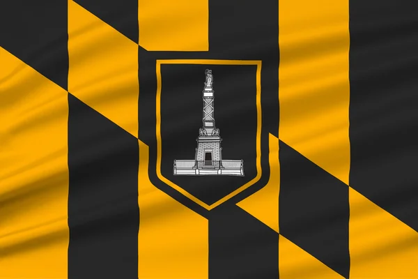 Flag of Baltimore in Maryland, USA — Stock Photo, Image
