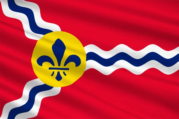 Bandera de St. Louis en Missouri, Estados Unidos — Foto de Stock