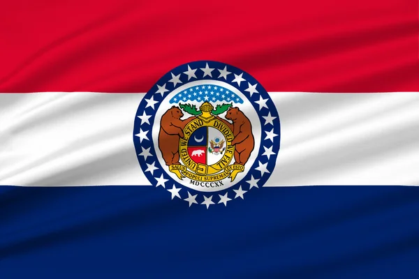 Bandera de Missouri, Estados Unidos — Foto de Stock