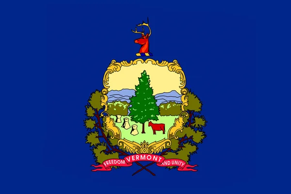 Bandera de Vermont, Estados Unidos — Foto de Stock