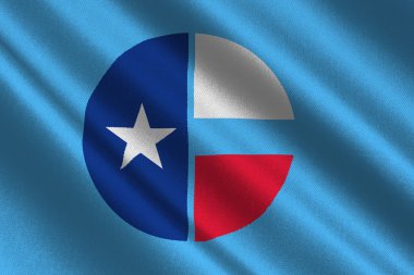 Collin İlçesi Texas, ABD bayrağı