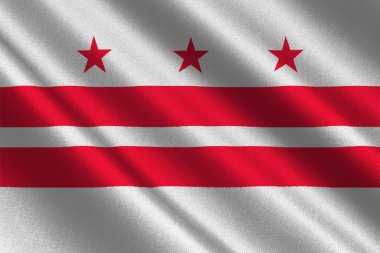 Washington, D.C., ABD bayrağı