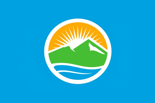 Vlajka Provo Utah, Usa — Stock fotografie