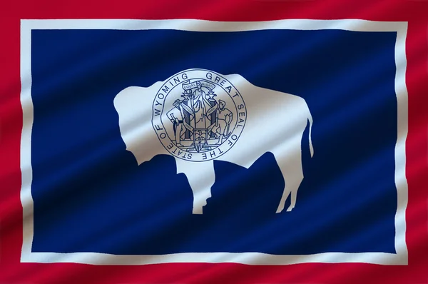 Bandera de Wyoming, Estados Unidos —  Fotos de Stock