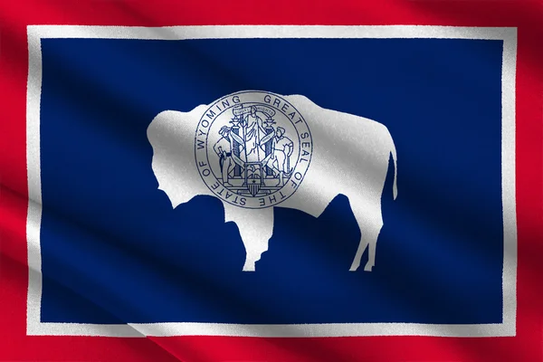 Bandera de Wyoming, Estados Unidos —  Fotos de Stock
