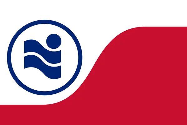 Bandeira de Irving in Texas, Estados Unidos — Fotografia de Stock