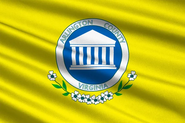 Σημαία της κομητείας Arlington, Βιρτζίνια, ΗΠΑ — Φωτογραφία Αρχείου