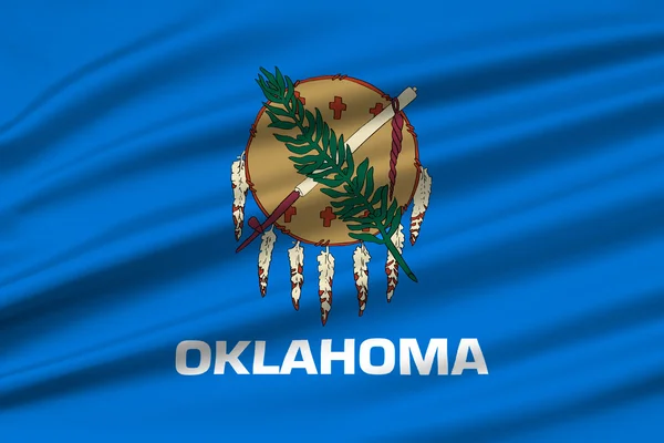 stock image Flag of Oklahoma, USA