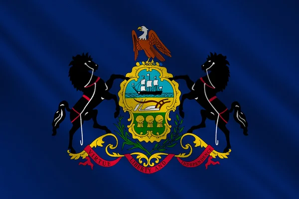 Bandiera della Pennsylvania, USA — Foto Stock