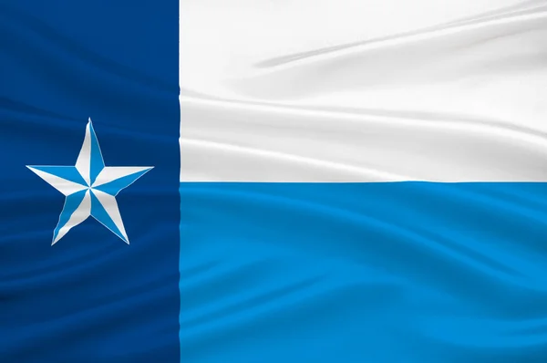 Флаг округа Даллас, штат Техас, США — стоковое фото