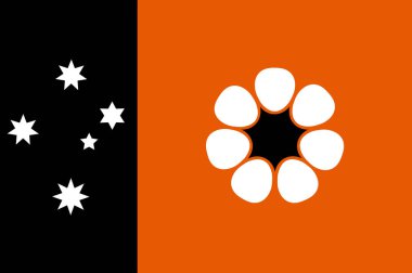 Northern Territory bayrağı federal Avustralya alanım