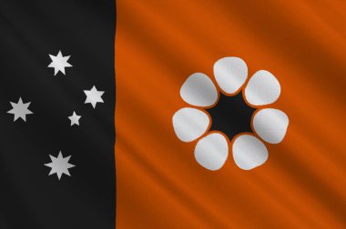 Northern Territory bayrağı federal Avustralya alanım