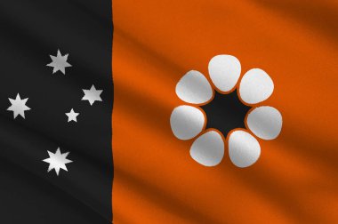 Northern Territory bayrağı federal Avustralya alanım