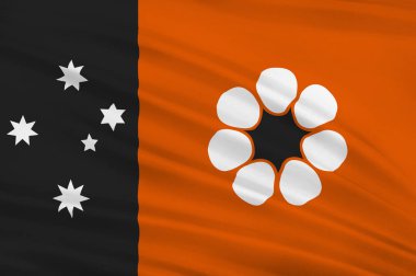 Northern Territory bayrağı federal Avustralya alanım