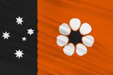 Northern Territory bayrağı federal Avustralya alanım