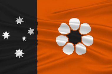 Northern Territory bayrağı federal Avustralya alanım